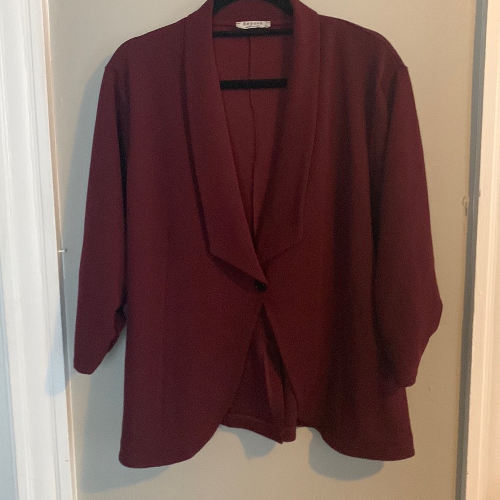 Cato Deep Red Blazer